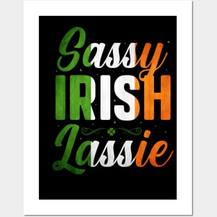 Sassy Irish Lassie Posters and Art